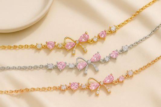 Amore® Sister Bow Bracelet